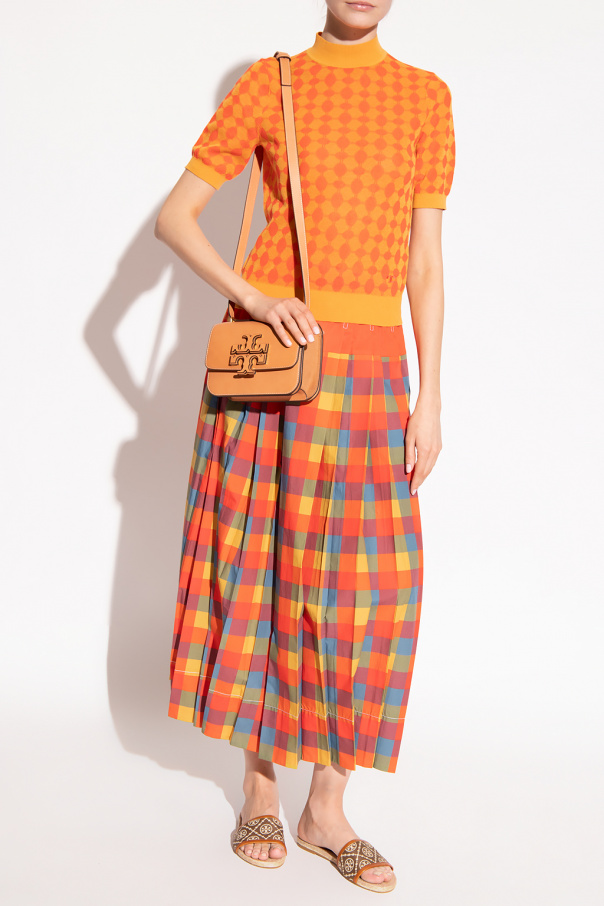 Tory burch pleated skirt hotsell